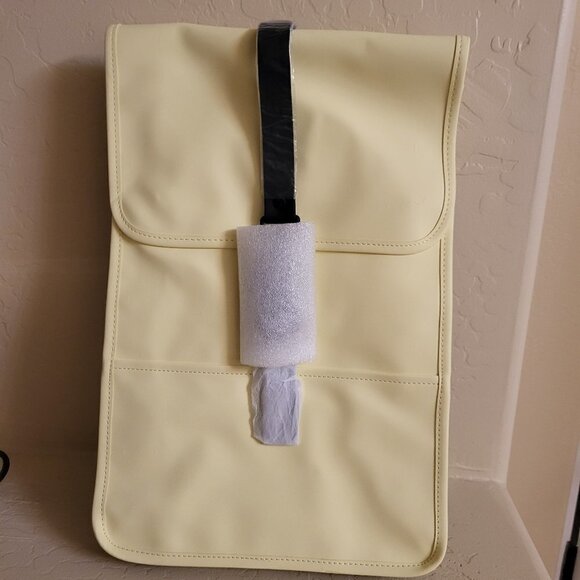 RAINS BACKPACK MINI Color: Straw (yellow) NWT Unisex main image 6